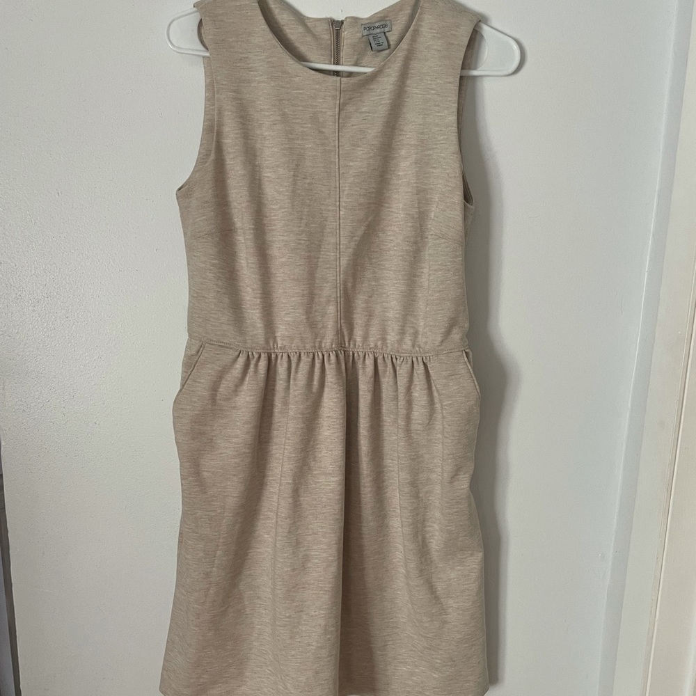 Cream mini dress
